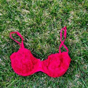 Sexy redrose 🌹 victoria secret bra ValentineDay